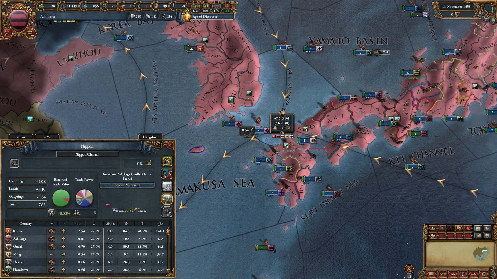 STEAM学习 欧陆风云4 Europa Universalis IV v1.375全DLC中文版 9.5G背景